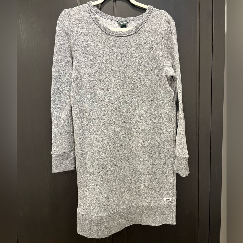 Roots Gray Long Sleeve Dress